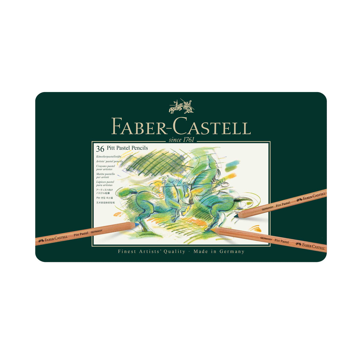 Derwent Pastellstifte-Set – 72 Farben In Metalldose, 4,5 Mm Weicher Kern Für Kräftige Farben