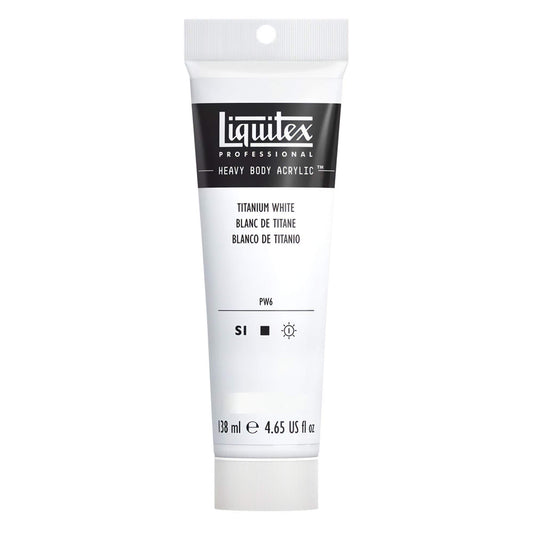 Liquitex HEAVY BODY - Titanium White - 138ml Tube