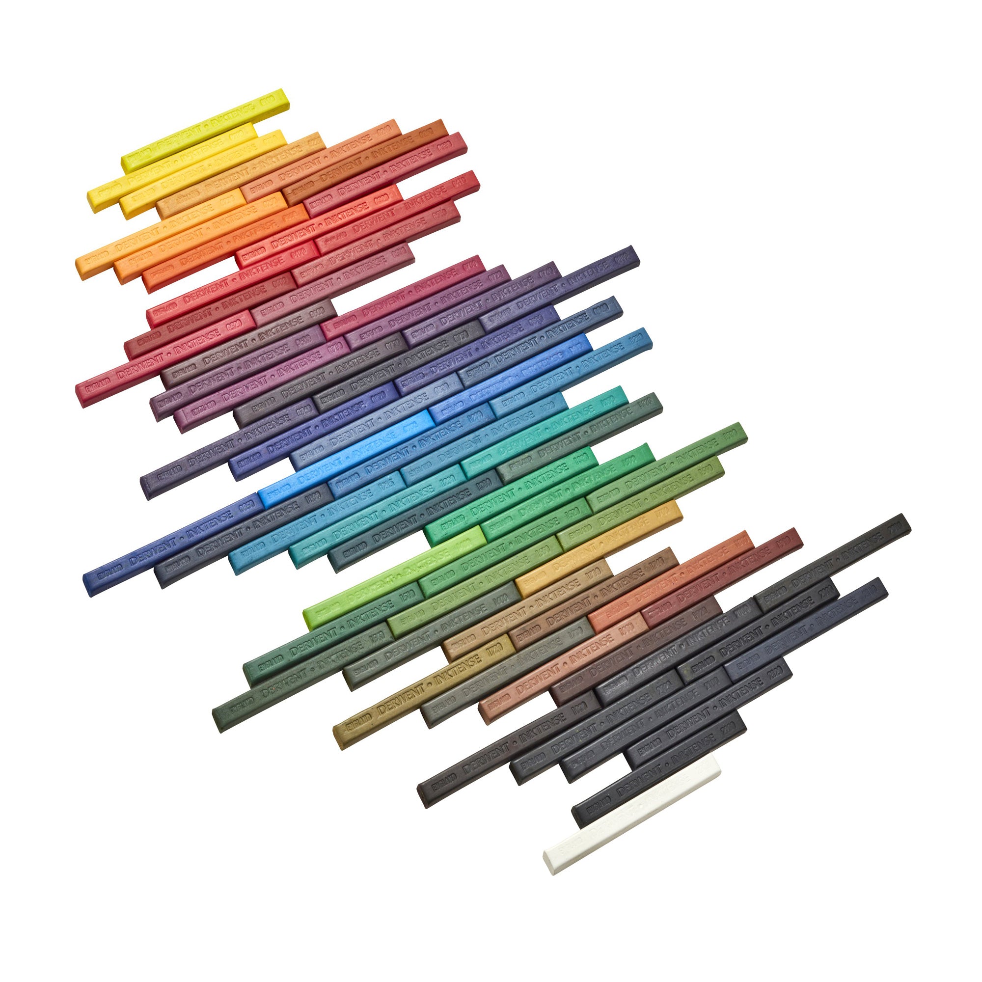 Derwent Inktense Colour Blocks - Tin of 72