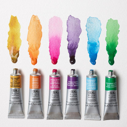 Winsor & Newton : Professional Watercolour : 5ml : Vibrant : Set of 6