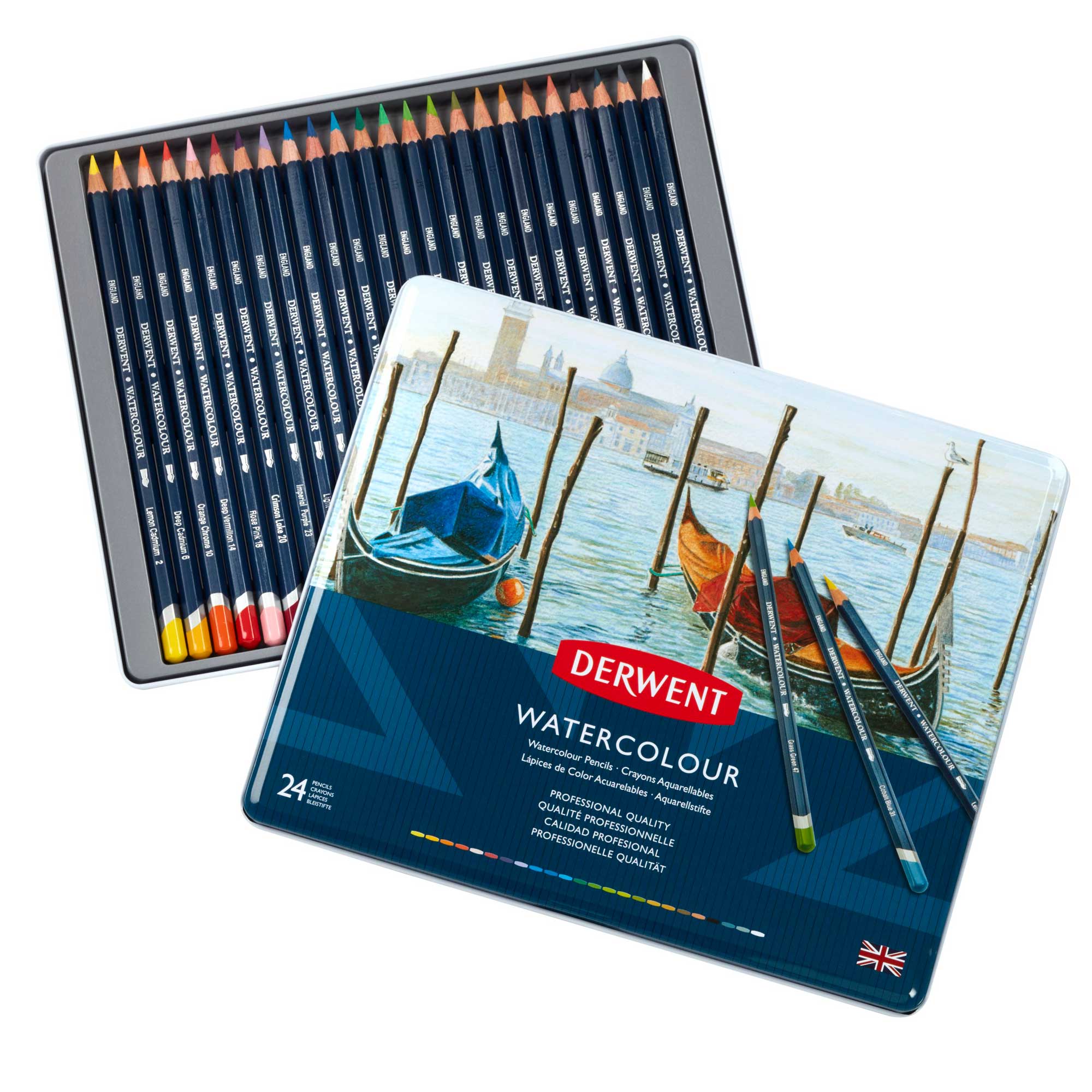 Derwent Watercolour Pencils - Assorted Sets