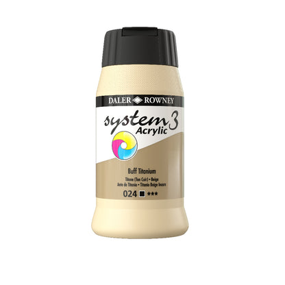 Daler-Rowney System3 Acrylic Paint - 500ml