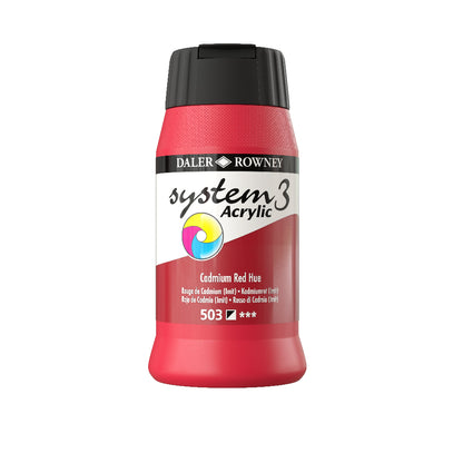 Daler-Rowney System3 Acrylic Paint - 500ml