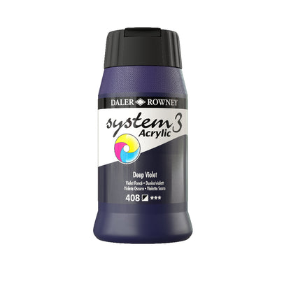 Daler-Rowney System3 Acrylic Paint - 500ml