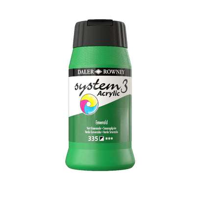 Daler-Rowney System3 Acrylic Paint - 500ml