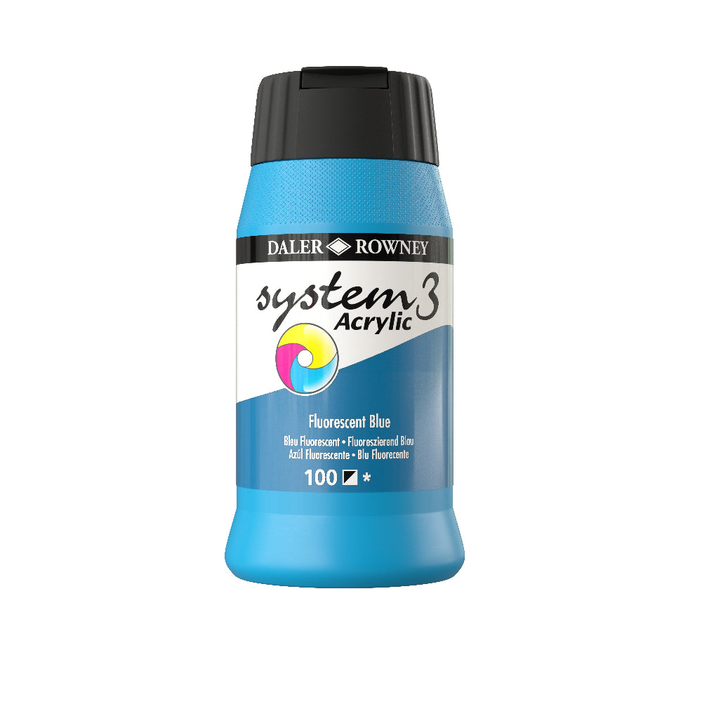Daler-Rowney System3 Acrylic Paint - 500ml