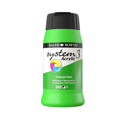 Daler-Rowney System3 Acrylic Paint - 500ml