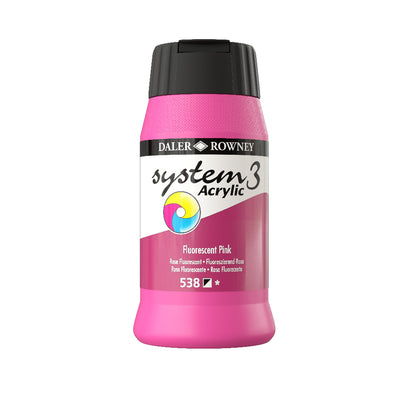 Daler-Rowney System3 Acrylic Paint - 500ml