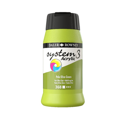 Daler-Rowney System3 Acrylic Paint - 500ml