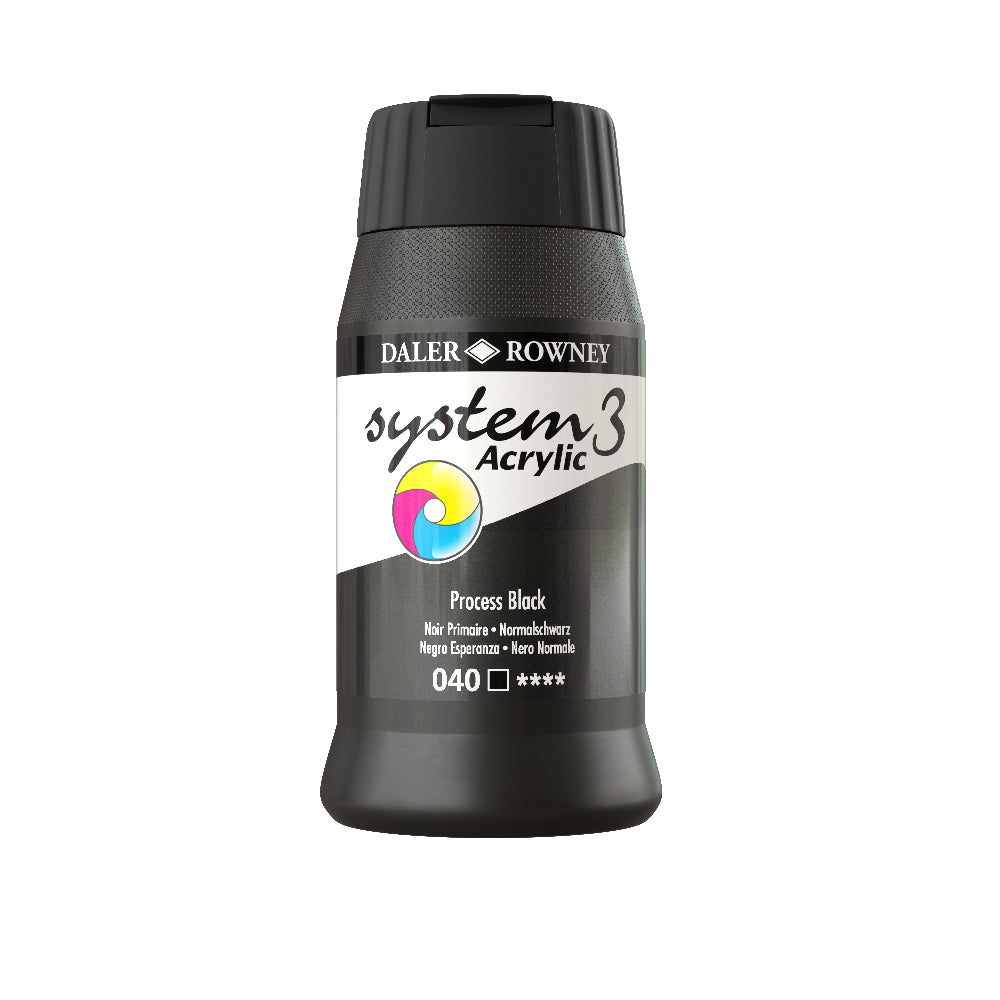 Daler-Rowney System3 Acrylic Paint - 500ml