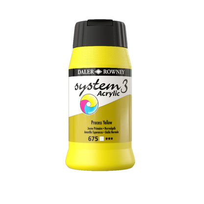 Daler-Rowney System3 Acrylic Paint - 500ml