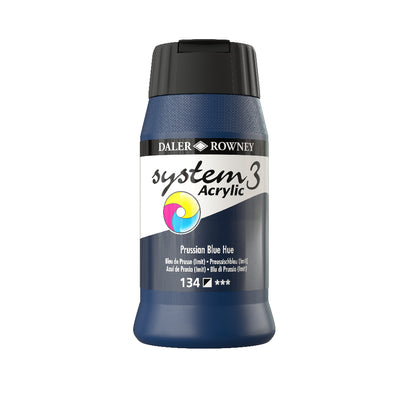 Daler-Rowney System3 Acrylic Paint - 500ml