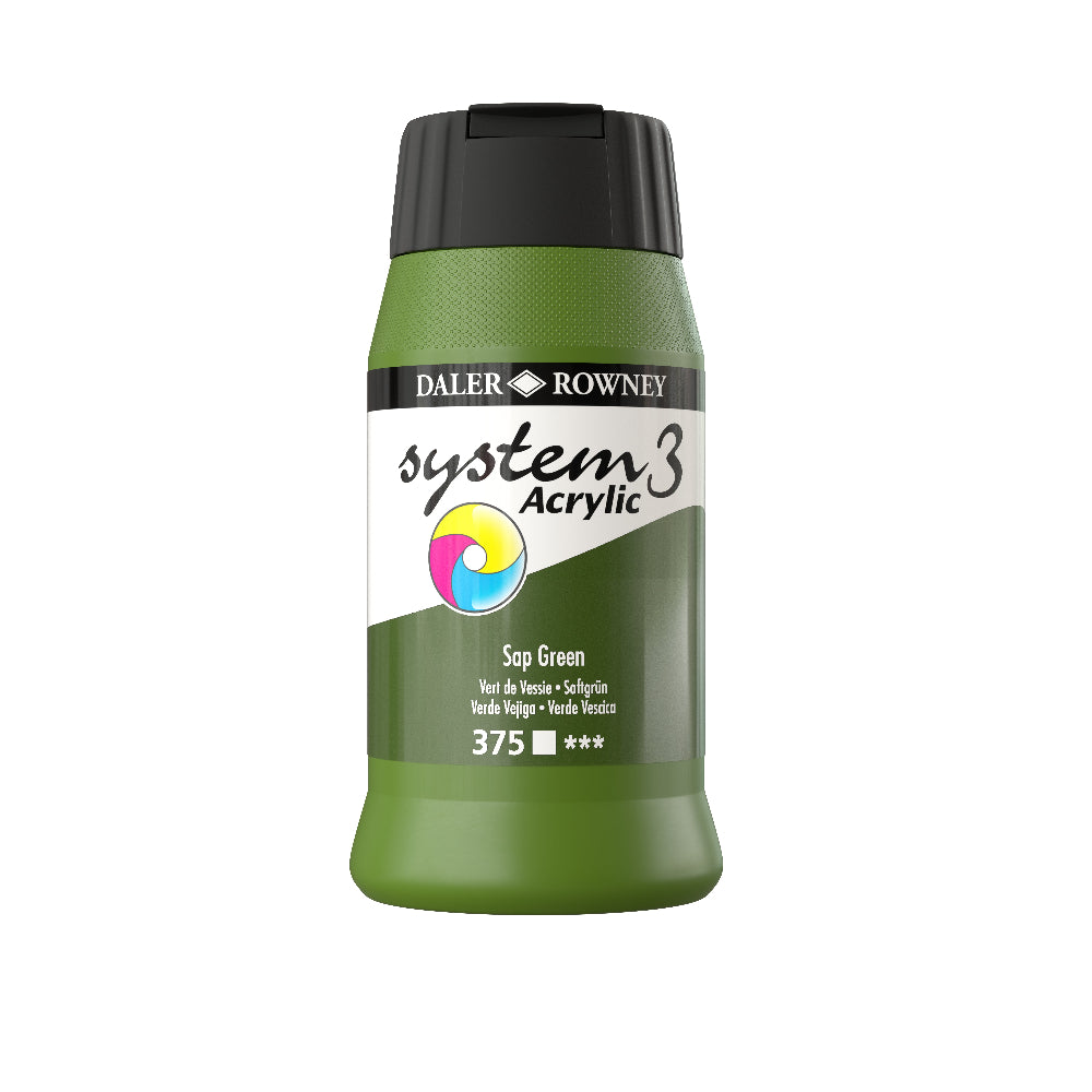 Daler-Rowney System3 Acrylic Paint - 500ml