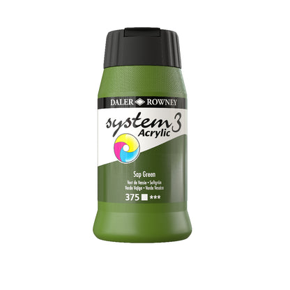 Daler-Rowney System3 Acrylic Paint - 500ml