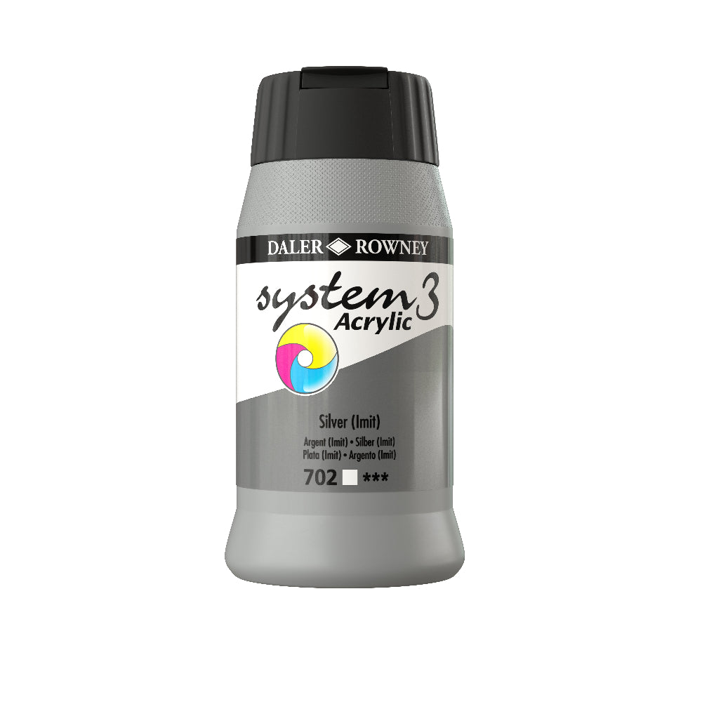 Daler-Rowney System3 Acrylic Paint - 500ml