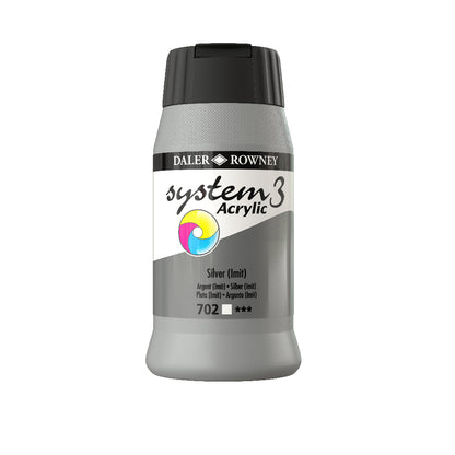 Daler-Rowney System3 Acrylic Paint - 500ml