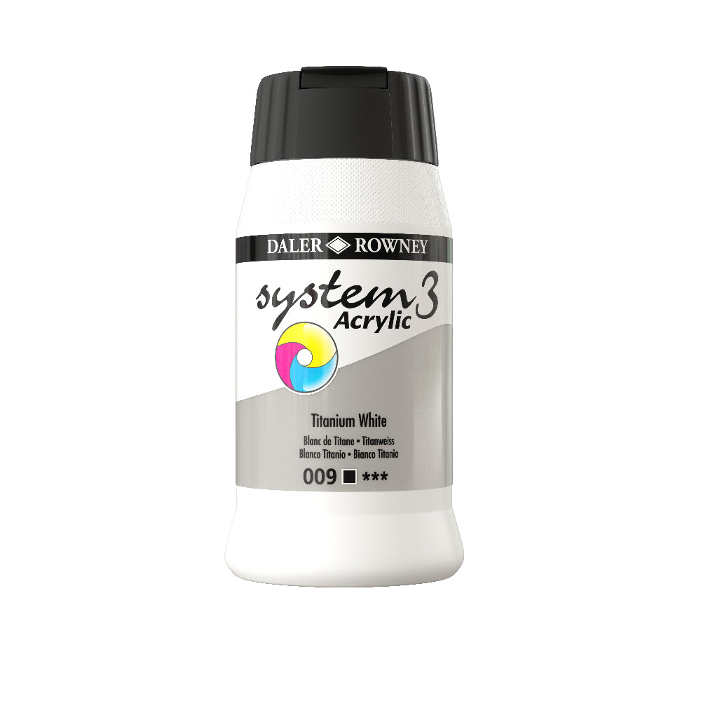 Daler-Rowney System3 Acrylic Paint - 500ml