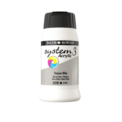 Daler-Rowney System3 Acrylic Paint - 500ml