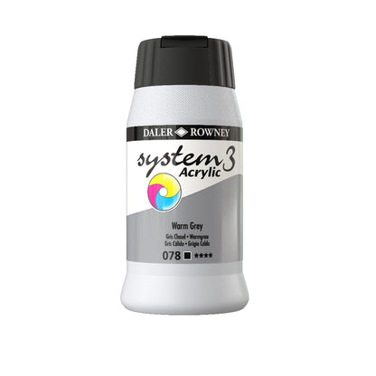 Daler-Rowney System3 Acrylic Paint - 500ml