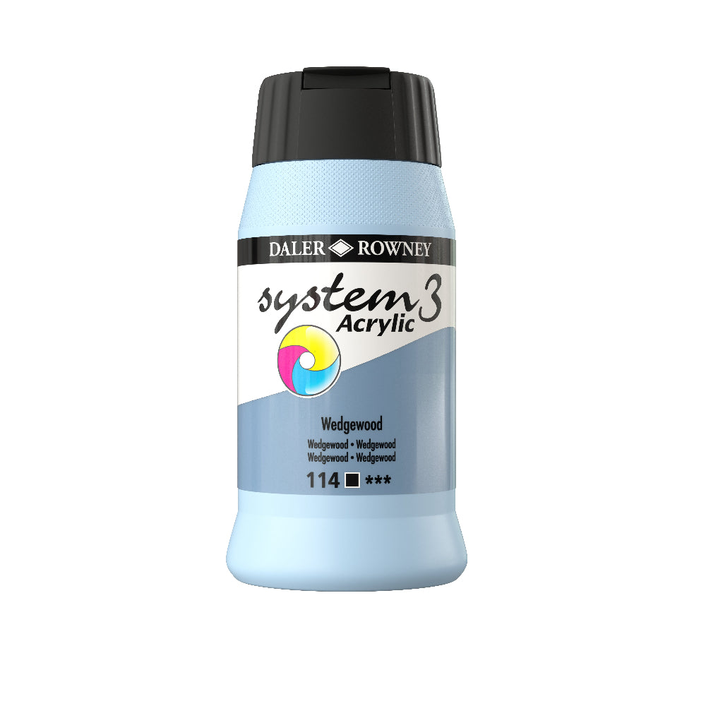 Daler-Rowney System3 Acrylic Paint - 500ml