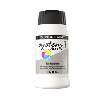 Daler-Rowney System3 Acrylic Paint - 500ml