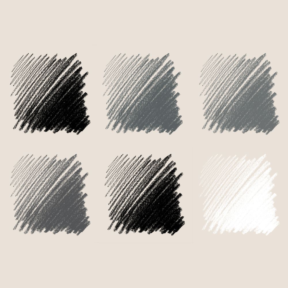 Conte a Paris : Drawing Pencil Set : Assorted : Set of 6