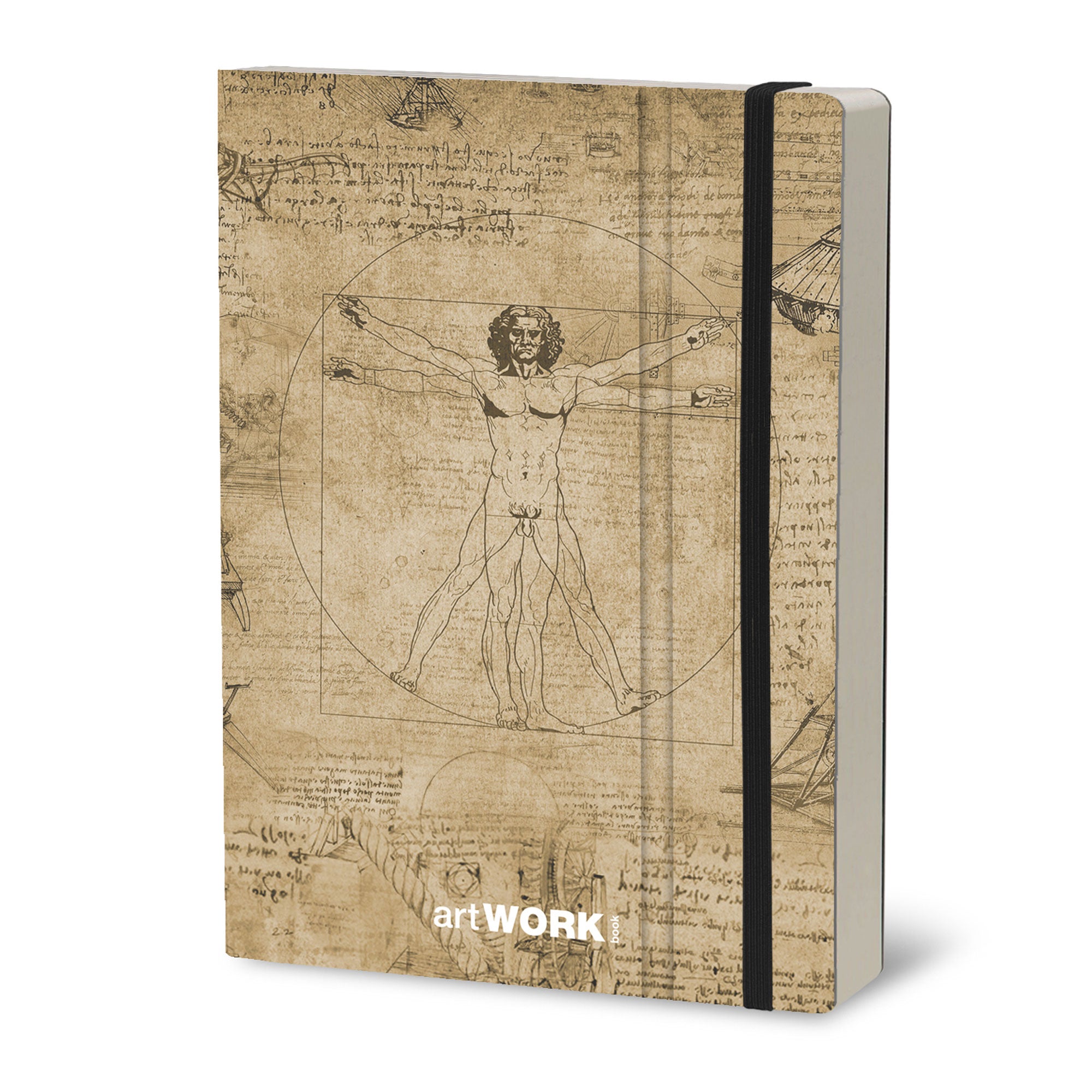 Stifflex artWORK Sketch Book 160gsm 192 pages 15 x 21cm - Leonardo