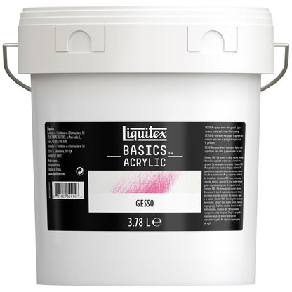 Liquitex : Basics : Acrylic Medium : 3.78ltr (128oz) : Gesso