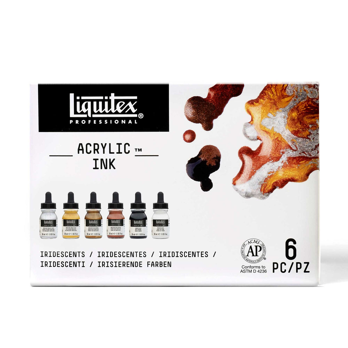 Outlet Liquitex x6 Professional Acrylic Bundle