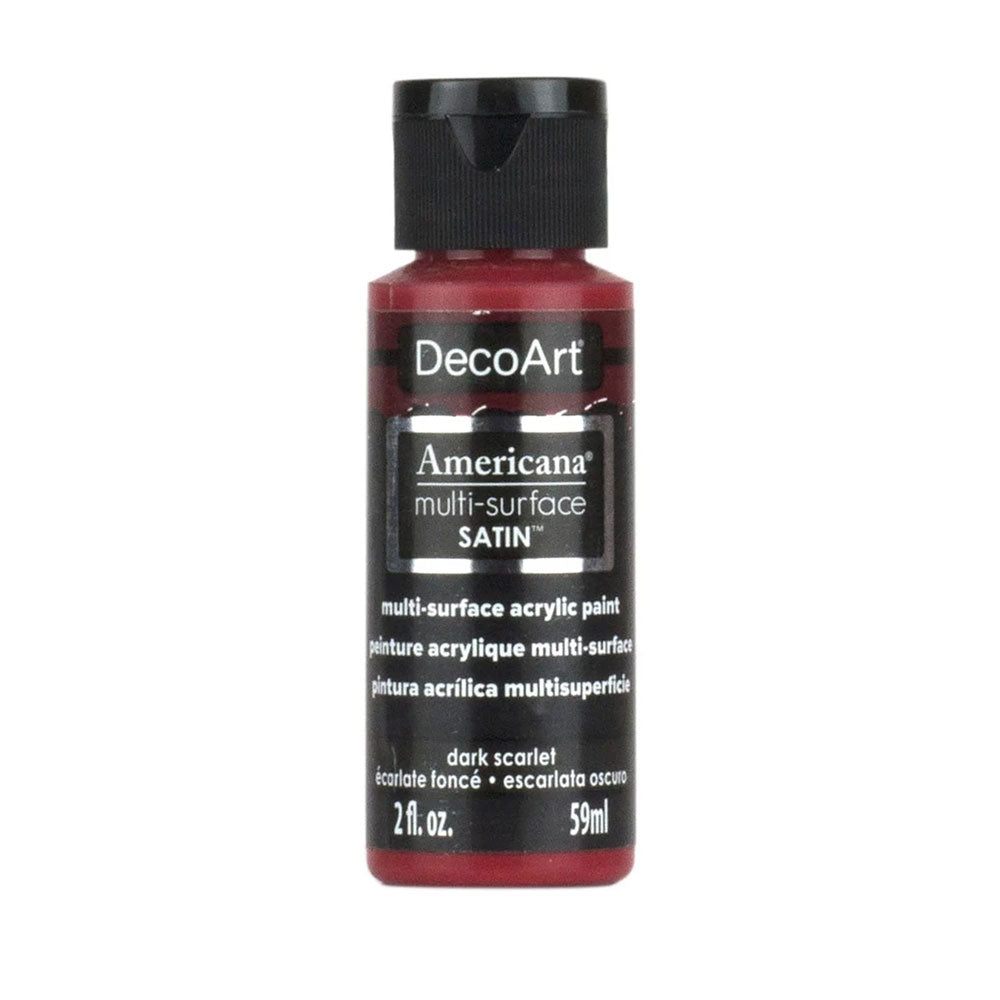 Deco Art : Americana : Multi-Surface Acrylic Paint : 59ml (2oz) : Satin