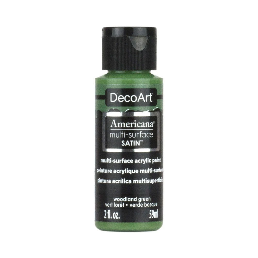 Deco Art : Americana : Multi-Surface Acrylic Paint : 59ml (2oz) : Satin