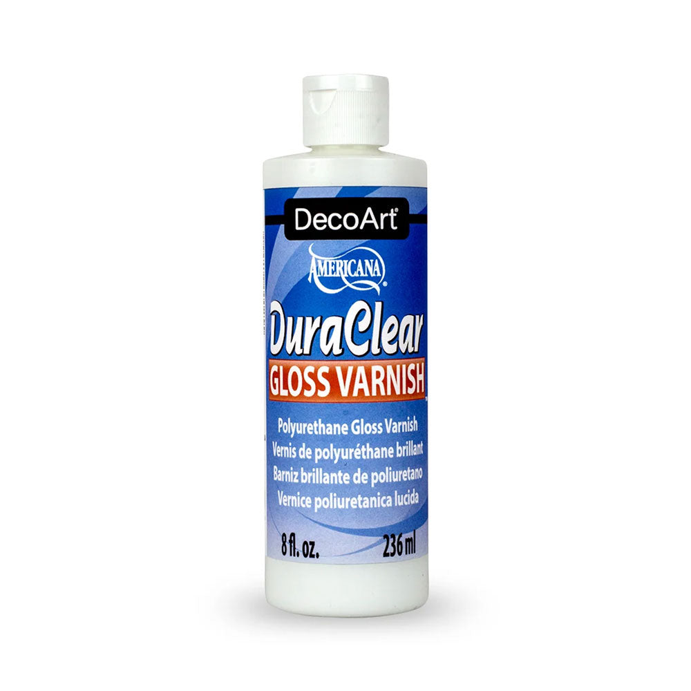 Deco Art : DuraClear : Polyurethane Varnish : Gloss : 236ml (8oz)