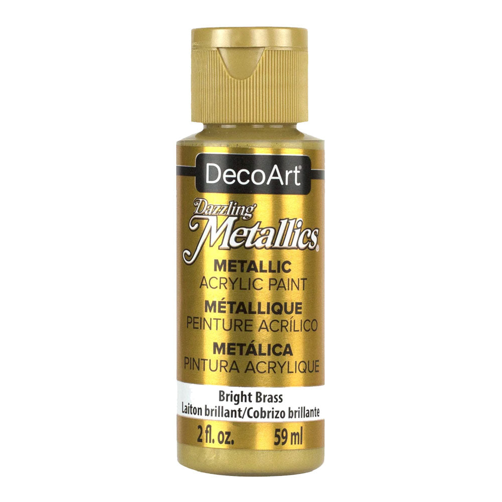 Deco Art : Dazzling Metallics : Metallic Acrylic Paint : 59ml (2oz)