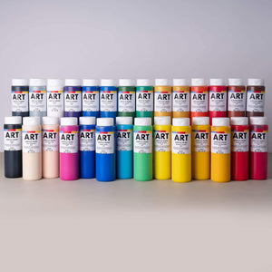 Plastic Paint Palette Knife Set Bulk (25 Pieces) for Art Crafts, Oil Acrylic Painting