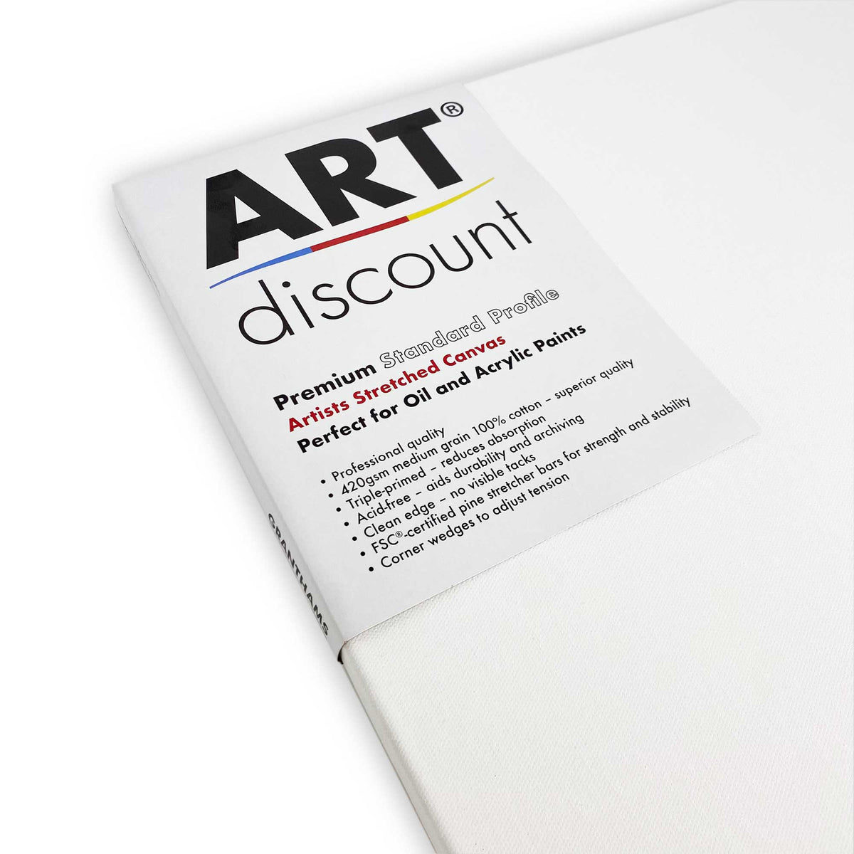 NEW ARTdiscount Standard Profile Canvas closeup