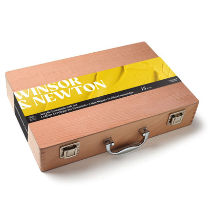 Winsor & Newton : Galeria : Acrylic Paint : 60ml : Wooden Box : Set of 8
