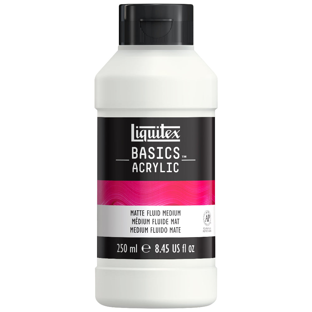 Liquitex : Basics : Acrylic Medium : 250ml : Bottle : Fluid Matte