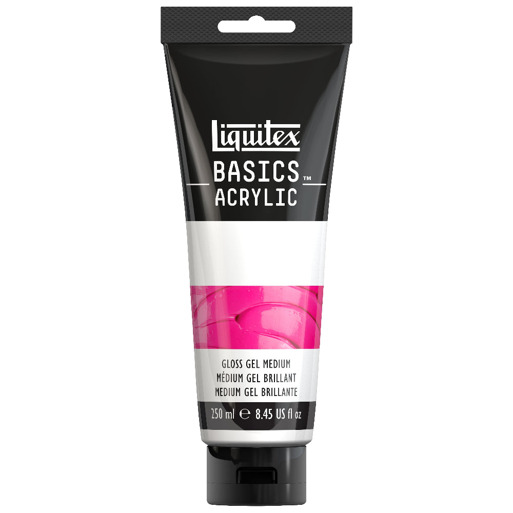 Liquitex : Basics : Acrylic Medium : 250ml : Tube : Gloss Gel Medium