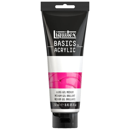 Liquitex : Basics : Acrylic Medium : 250ml : Tube : Gloss Gel Medium