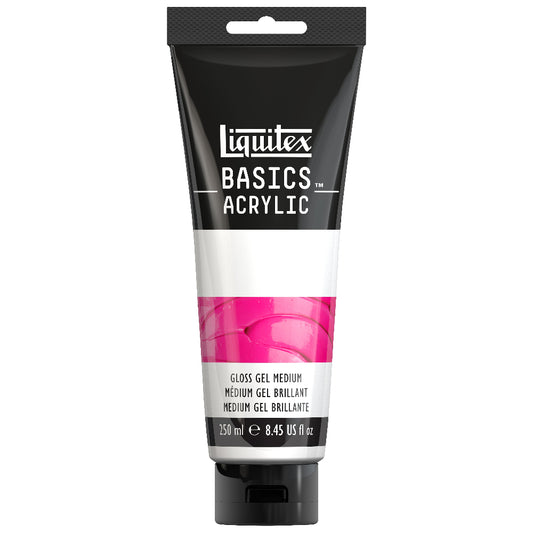 Liquitex : Basics : Acrylic Medium : 250ml : Tube : Gloss Gel Medium