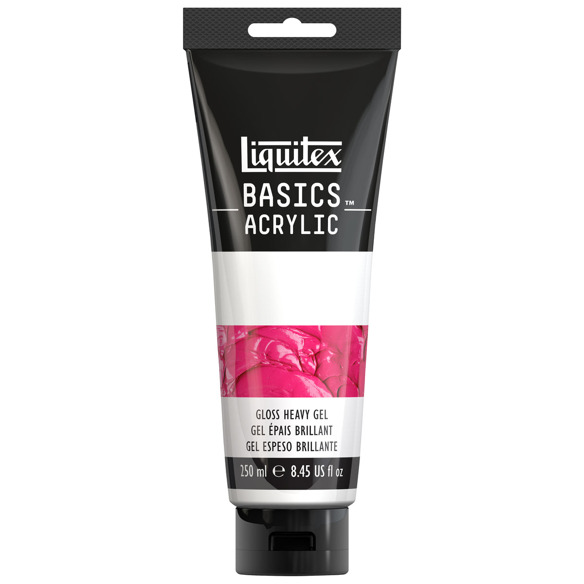 Liquitex : Basics : Acrylic Medium : 250ml : Tube : Gloss Heavy Gel