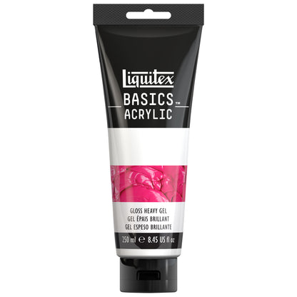 Liquitex : Basics : Acrylic Medium : 250ml : Tube : Gloss Heavy Gel