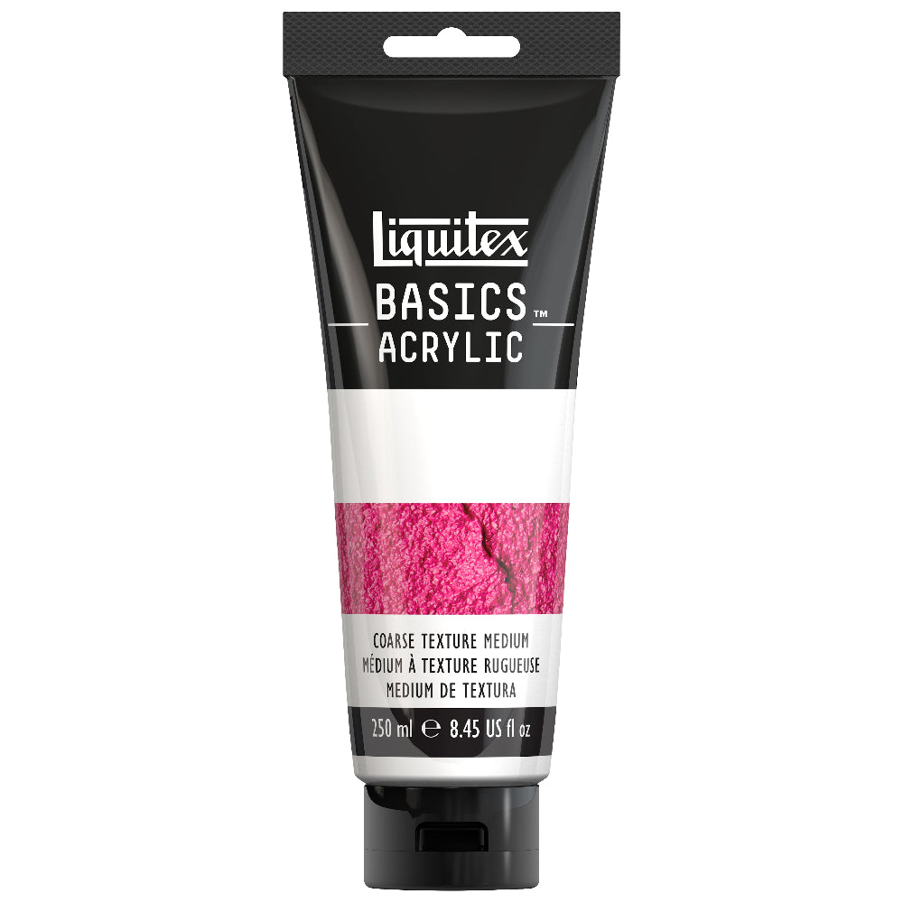 Liquitex : Basics : Acrylic Medium : 250ml : Tube : Coarse Texture Medium