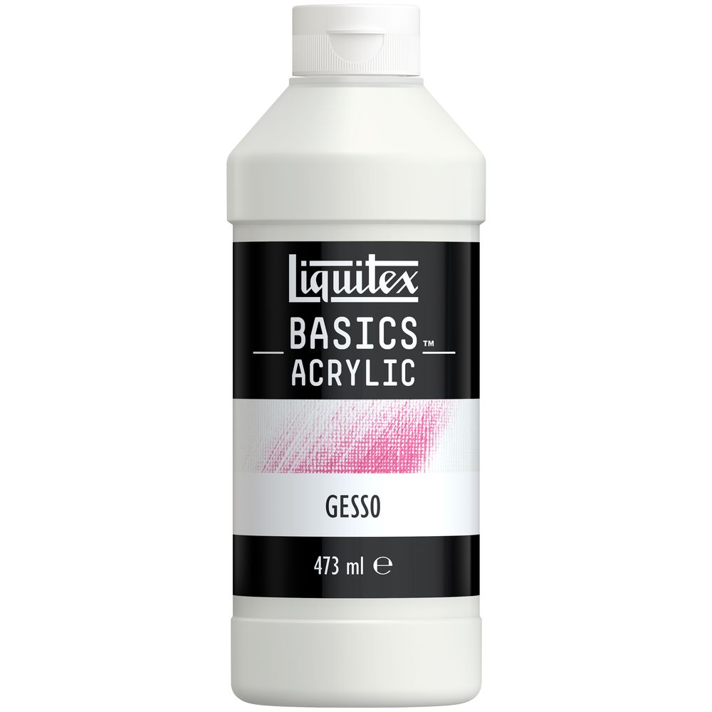 Liquitex : Basics : Acrylic Medium : 473ml (16oz) : Gesso