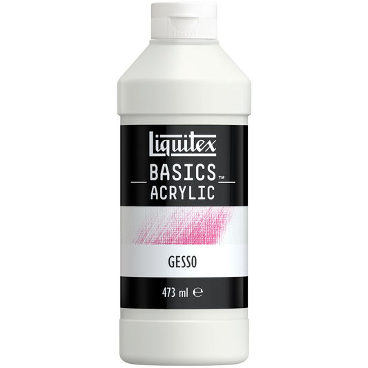 Liquitex : Basics : Acrylic Medium : 473ml (16oz) : Gesso