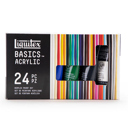 Liquitex : Basics : Acrylic Paint : 22ml : Set of 24
