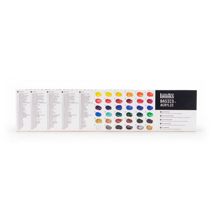 Liquitex : Basics : Acrylic Paint : 22ml : Set of 36