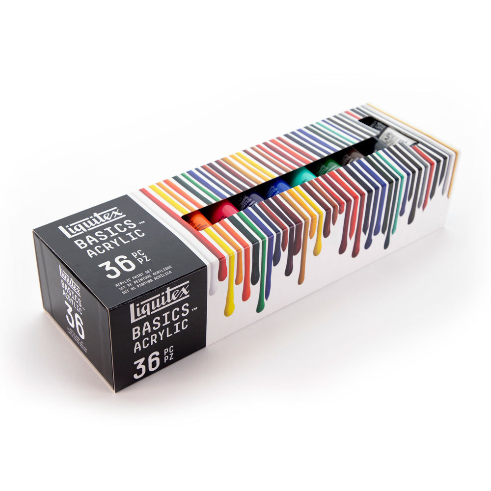 Liquitex : Basics : Acrylic Paint : 22ml : Set of 36