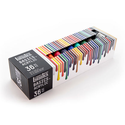 Liquitex : Basics : Acrylic Paint : 22ml : Set of 36