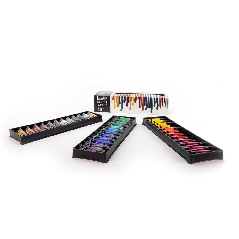 Liquitex : Basics : Acrylic Paint : 22ml : Set of 36
